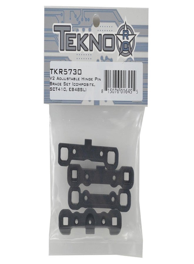 Tekno RC LLC V2 Adjustable Hinge Pin Brace SetSCT410EB48SL TKR5730 Elec Car/Truck Replacement Parts - Image 2